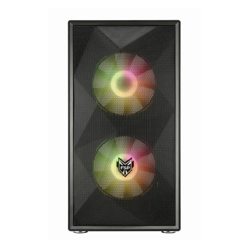 FSP CST130A case gaming Micro-ATX - nero
