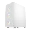 FSP M220 case gaming ATX Mid Tower - bianco