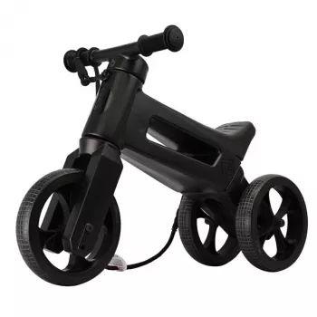 Bici senza pedali FUNNY WHEELS Rider Super, tutto nero, edizione speciale