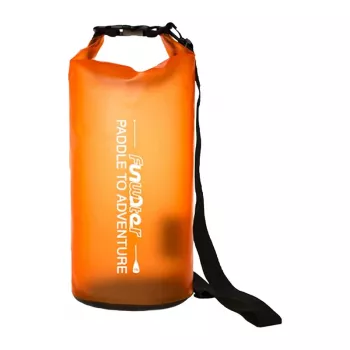 FunWater 10L sacco asciutto impermeabile – sacca roll-top in PVC con tracolla per kayak, barca, campeggio e viaggi
