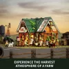 Funwhole Lumibricks Kit di costruzione Farm Store (2688 pezzi) con illuminazione LED