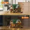 Funwhole Lumibricks Kit di costruzione Farm Store (2688 pezzi) con illuminazione LED