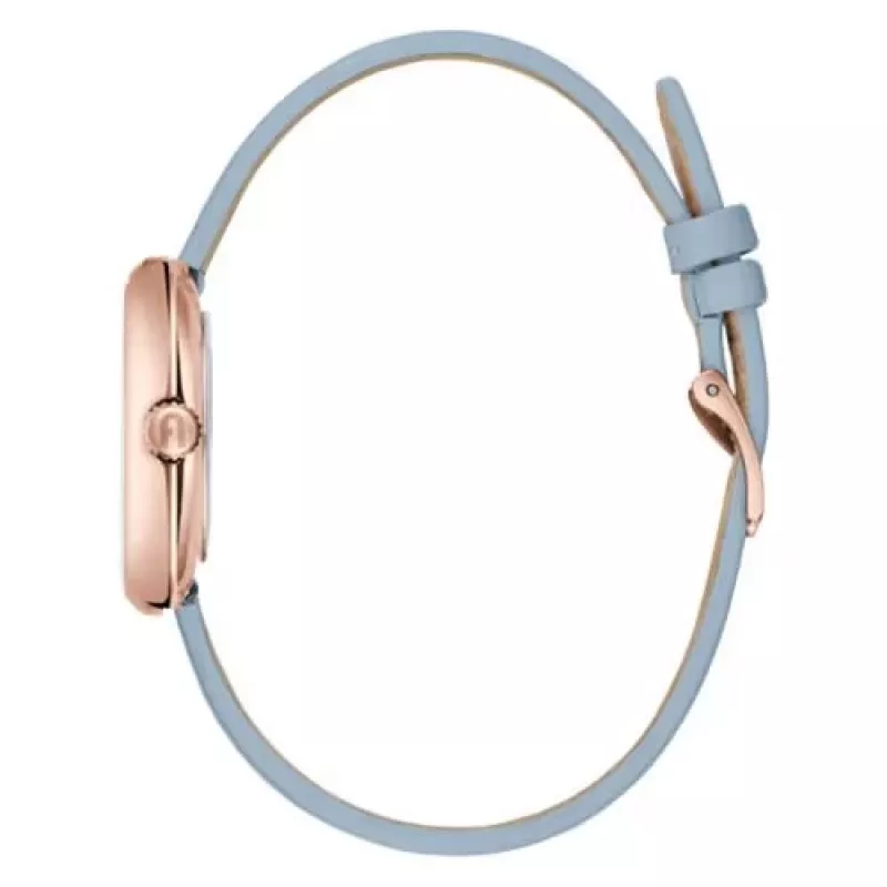 FURLA Giada orologio da donna analogico al quarzo 32mm quadrante argento cinturino in pelle rosa WW00005005L3