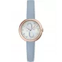 FURLA Giada orologio da donna analogico al quarzo 32mm quadrante argento cinturino in pelle rosa WW00005005L3