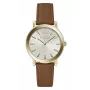 FURLA Giada Orologio al quarzo da donna WW00003002L2 38mm Quadrante argento Cinturino in pelle blu