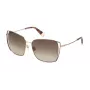 Occhiali da sole donna FURLA SFU600-590A93 havana montatura in acetato lenti marroni sfumate 59 mm
