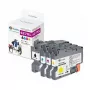 G&G Set Convenienza Cartucce d'Inchiostro Compatibili Nero, Ciano, Magenta, Giallo (Confezione da 4) XL per Brother LC427XLVAL