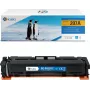 G&G cartuccia toner compatibile per HP 207A / W2211A (ciano)