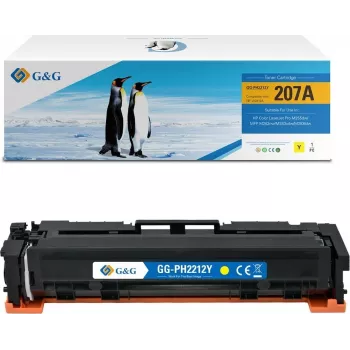 G&G Cartuccia toner compatibile per HP 207A / W2212A (ciano)
