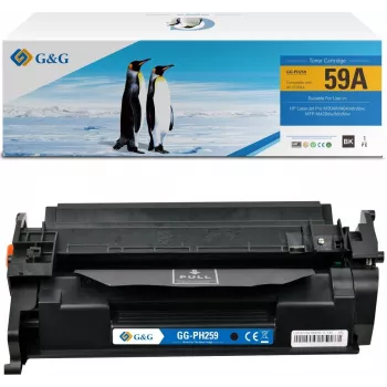 G&G cartuccia toner compatibile per HP 59A / CF259A (21080) - nero, resa standard, 3.000 pagine