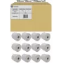 G&G Rotoli di etichette compatibili con Zebra 800264-155, bianco, 102 x 38 mm, 12 x 1790 etichette (19802)