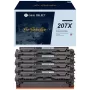 G&G Select XL Cartuccia toner 4-Pack per HP 207X (nero, ciano, magenta, giallo) - compatibile, alta resa
