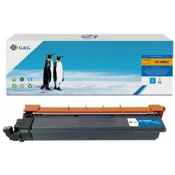 Toner G&G compatibile con Brother TN248XL C ciano (21404)