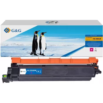 Toner G&G compatibile con Brother TN248XL M magenta