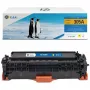 G&G Cartuccia toner compatibile con HP 305A / CE412A (giallo, portata standard)