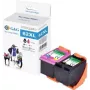 Multipack cartucce d'inchiostro compatibili G&G XL per HP 62XL nero + tricolore (20632)