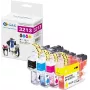 Cartucce d'inchiostro G&G XL confezione da 4 per Brother LC-3213VAL BK/C/M/Y