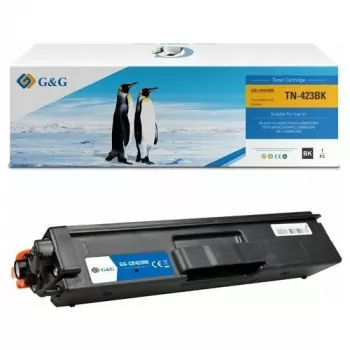 G&G Cartuccia toner XL compatibile con Brother TN-423BK (nero)