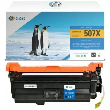 G&G cartuccia toner XL compatibile con HP 507X / CE400X nero alta resa