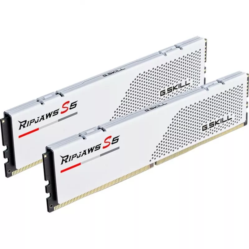 G.Skill Ripjaws S5 64 GB (2x 32 GB) DDR5-5200 CL36 White RAM desktop