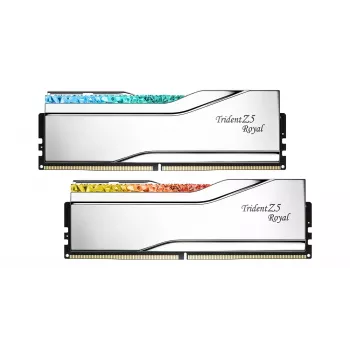 G.Skill Trident Z5 Royal RGB 48GB (2x24GB) DDR5-8400 CL40 Kit memoria desktop - argento lucido