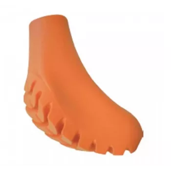 Gabel Walking Pad XXL gommini per bastoncini da nordic walking, taglia M, arancione