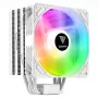 GAMDIAS Boreas E1-410 WH Dissipatore ad aria per CPU Bianco RGB