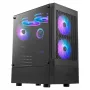 Gamdias Talos E3 Mesh RGB case midi-tower ATX con pannelli in vetro temperato (nero)