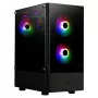 GAMDIAS Talos E3 Case Midi-Tower ATX RGB con pannello laterale in vetro temperato (nero)
