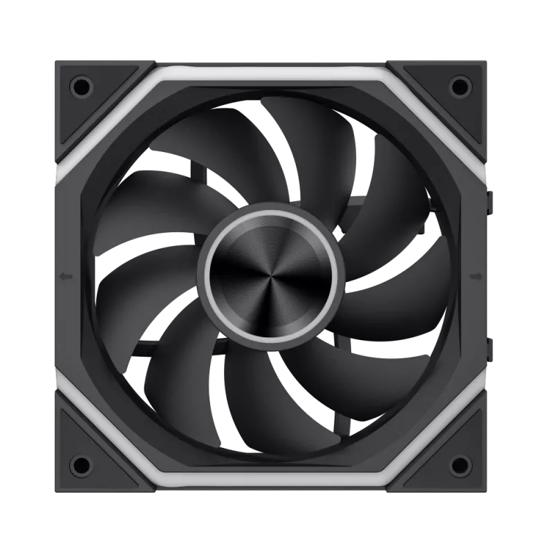 Gamemax FN12A-N2 WL Ventola per case Nero