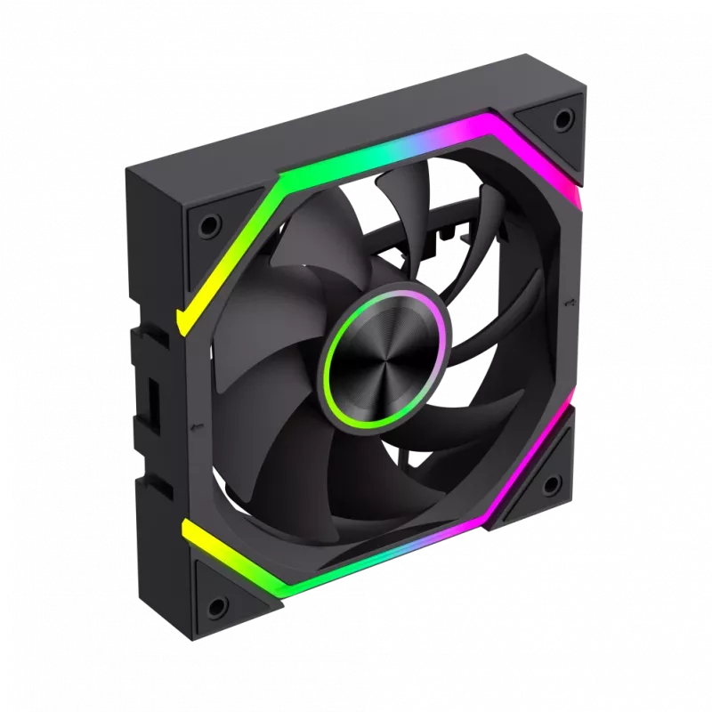 Gamemax FN12A-N2 WL Ventola per case Nero