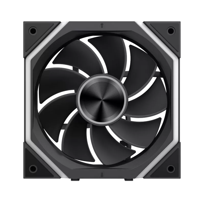 Gamemax FN12A-N2 WL-R Ventola per case Nero