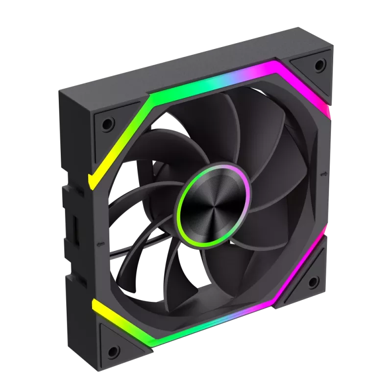 Gamemax FN12A-N2 WL-R Ventola per case Nero