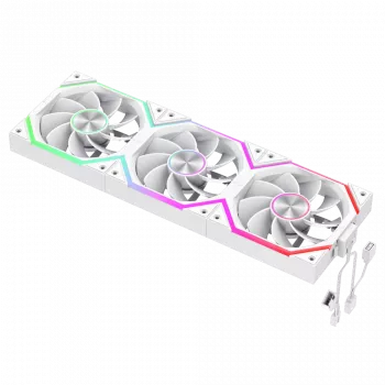 Gamemax FN12A-N2 WL-RW Ventola per case Bianco