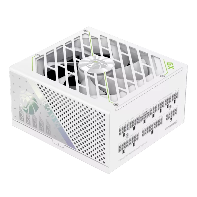 GAMEMAX GX PRO 850G WH 850W Alimentatore Modulare 80+ Gold Bianco