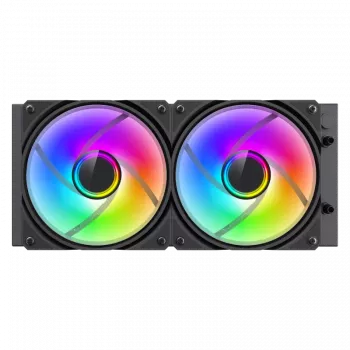 GAMEMAX ICEBURG 240 INFINITY Dissipatore a liquido per CPU, Nero