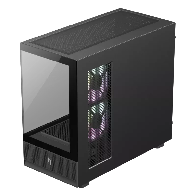 GAMEMAX NEX C31 BK Case per PC Mid-Tower, MATX/BTF, Nero
