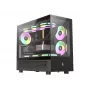 GAMEMAX NEX C31 BK Case per PC Mid-Tower, MATX/BTF, Nero