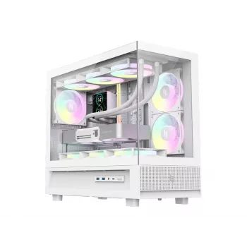 GAMEMAX NEX C31 WH Case per computer M-ATX/BTF bianco