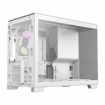 Gamemax NEX C33 WH Case per computer M-ATX/BTF Bianco