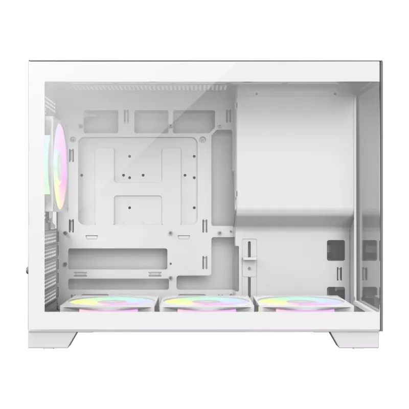 Gamemax NEX C33 WH Case per computer M-ATX/BTF Bianco