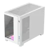 Gamemax NEX C33 WH Case per computer M-ATX/BTF Bianco