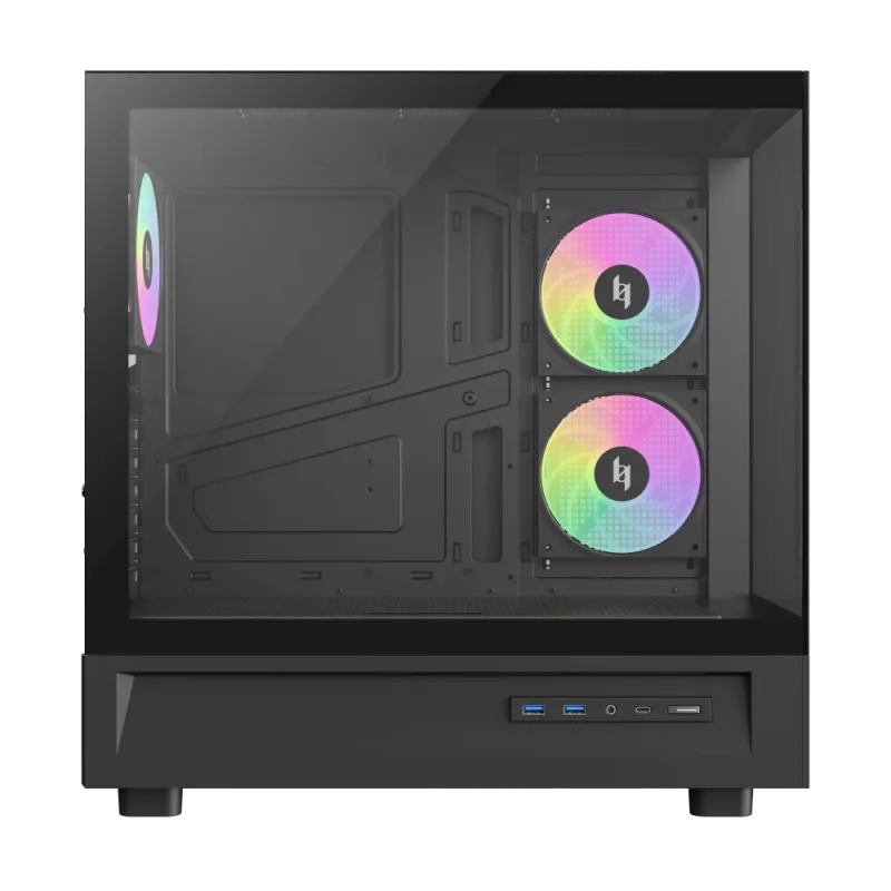 Gamemax NEX C51 BK Case per computer ATX/BTF