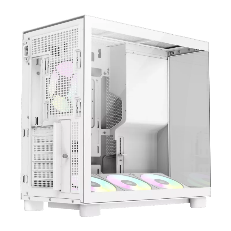 Gamemax NEX C53 WH Case Mid Tower ATX/BTF Bianco
