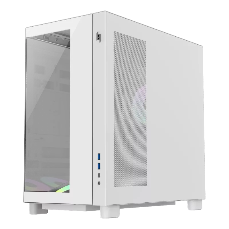 Gamemax NEX C53 WH Case Mid Tower ATX/BTF Bianco