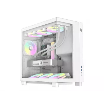 Gamemax NEX C53 WH Case Mid Tower ATX/BTF Bianco