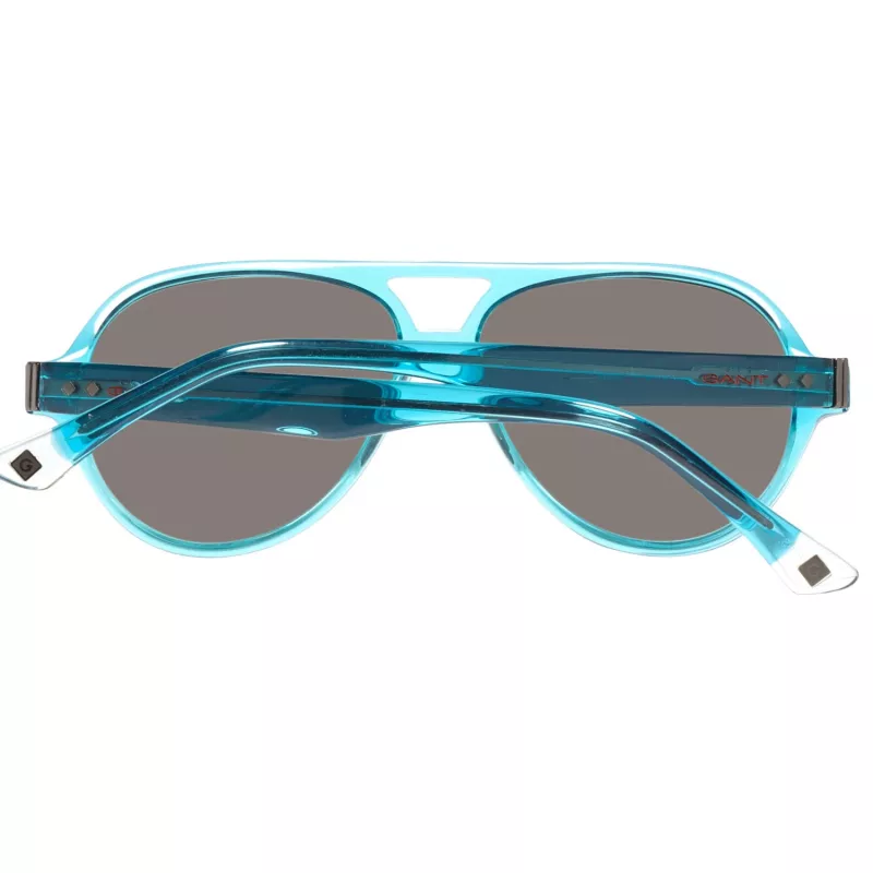 GANT GRS2003BL-3 Occhiali da sole uomo montatura blu lenti grigie 58/13/145 mm