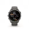 Garmin Fenix 9 – 47mm titanio con cinturino in silicone Pebble Grey