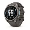 Garmin Fenix 9 – 47mm titanio con cinturino in silicone Pebble Grey