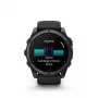 Garmin fenix 9 – 51 mm, Carbon Grey DLC Titanium con cinturino in silicone nero 010-04763-11
